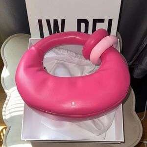 JW PEI Vibrant Pink Circular Bag
